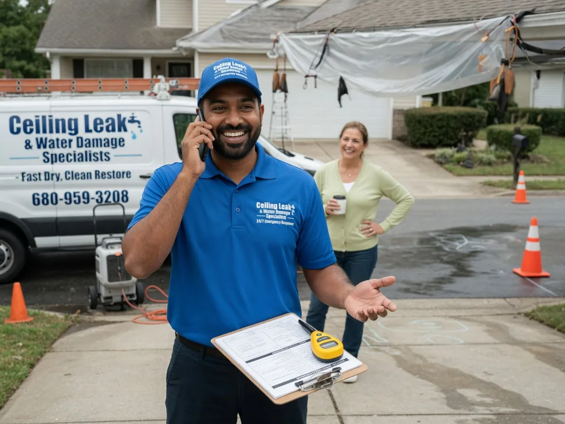 Ceiling Leak Cleanup Turner, MI FAQs